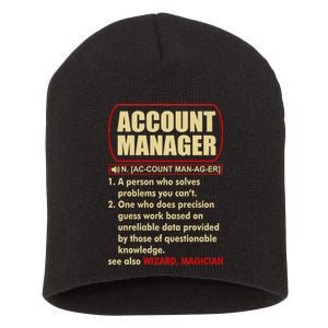 Account Manager Dictionary Definition Term Short Acrylic Beanie