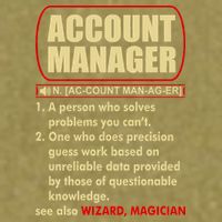 Account Manager Dictionary Definition Term Garment-Dyed Women's Muscle Tee