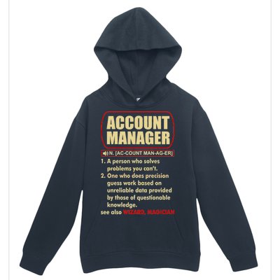 Account Manager Dictionary Definition Term Urban Pullover Hoodie