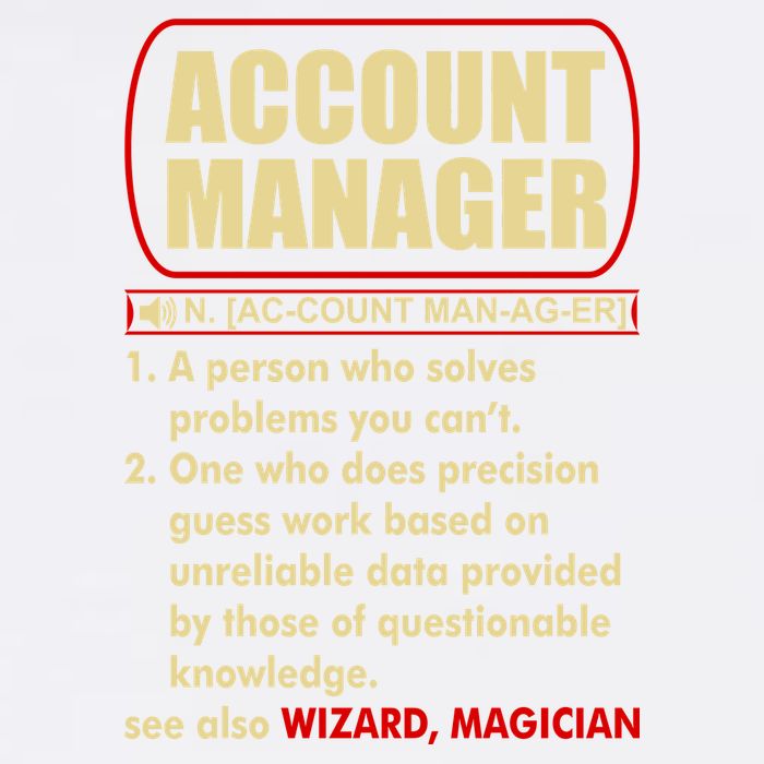 Account Manager Dictionary Definition Term Garment-Dyed Sweatshirt