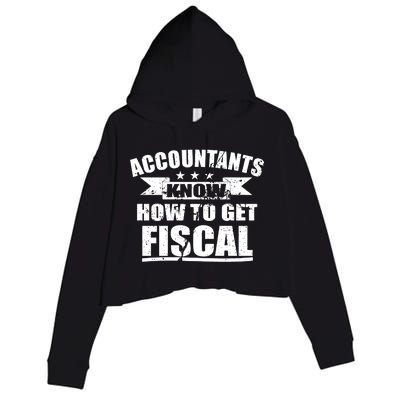 Accountants Know How To Get Fiscal Crop Fleece Hoodie