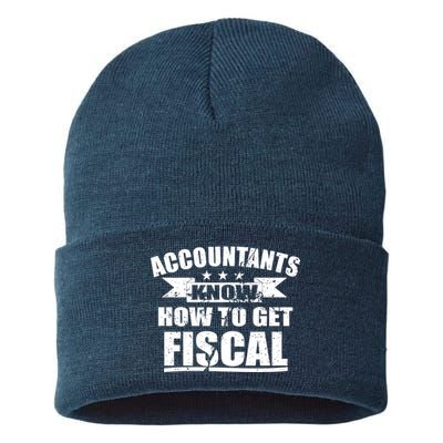 Accountants Know How To Get Fiscal Sustainable Knit Beanie