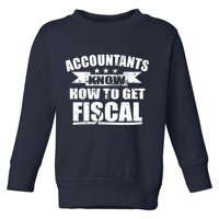 Accountants Know How To Get Fiscal Toddler Sweatshirt