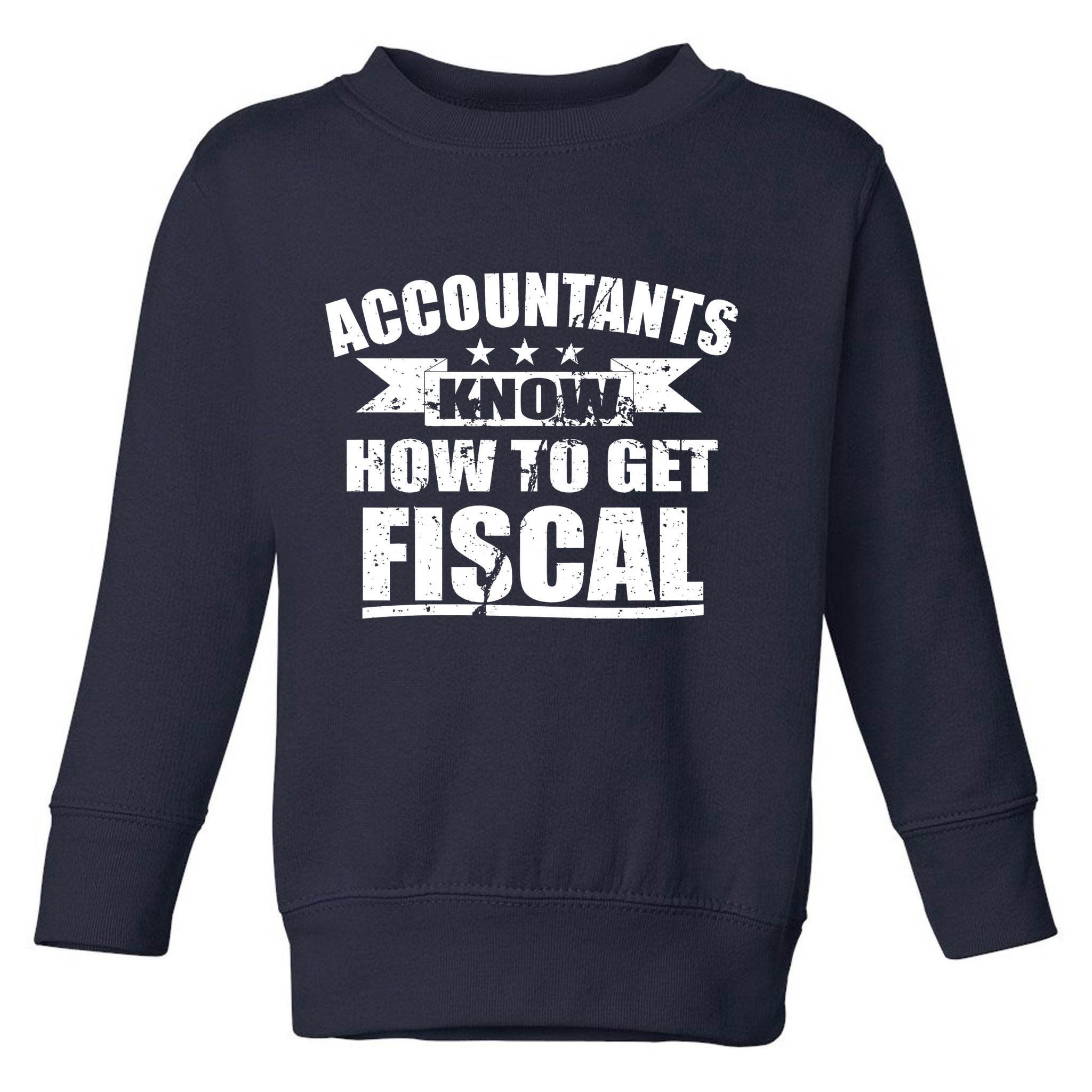 Accountants Know How To Get Fiscal Toddler Sweatshirt