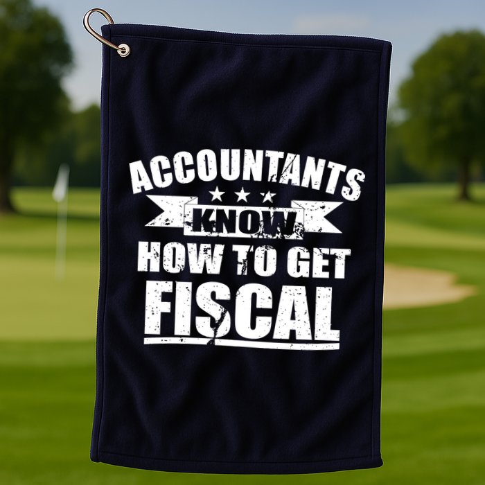 Accountants Know How To Get Fiscal Golf Towel