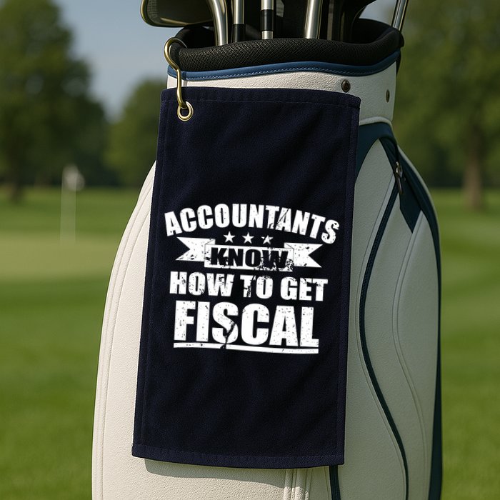 Accountants Know How To Get Fiscal Golf Towel