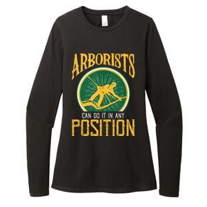 Arborists Can Do It In Any Position Arborist Womens CVC Long Sleeve Shirt