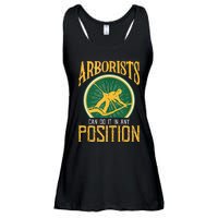 Arborists Can Do It In Any Position Arborist Ladies Essential Flowy Tank