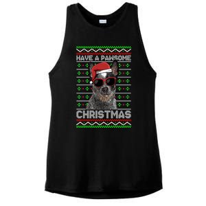 Australian Cattle Dog Funny Pawsome Christmas Gift Ladies PosiCharge Tri-Blend Wicking Tank