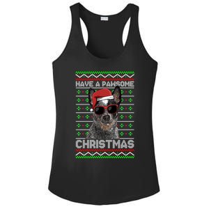 Australian Cattle Dog Funny Pawsome Christmas Gift Ladies PosiCharge Competitor Racerback Tank