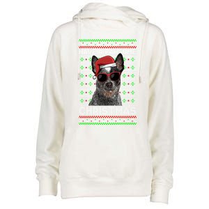 Australian Cattle Dog Funny Pawsome Christmas Gift Womens Funnel Neck Pullover Hood