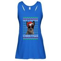 Australian Cattle Dog Funny Pawsome Christmas Gift Ladies Essential Flowy Tank