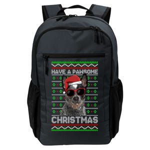 Australian Cattle Dog Funny Pawsome Christmas Gift Daily Commute Backpack