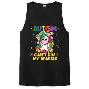 Autism CanT Dim My Unicorn Autism Awareness Meaningful Gift PosiCharge Competitor Tank