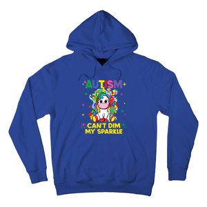 Autism CanT Dim My Unicorn Autism Awareness Meaningful Gift Hoodie