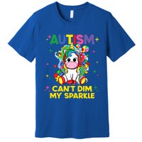 Autism CanT Dim My Unicorn Autism Awareness Meaningful Gift Premium T-Shirt