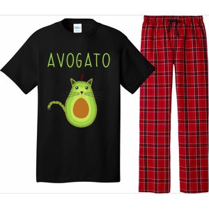 Avogato Cinco De Mayo Gift Cinco De Meow Cat Avocado Pajama Set