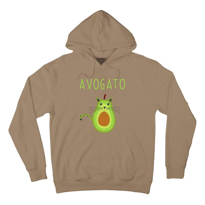 Avogato Cinco De Mayo Gift Cinco De Meow Cat Avocado Hoodie