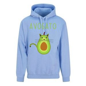 Avogato Cinco De Mayo Gift Cinco De Meow Cat Avocado Unisex Surf Hoodie