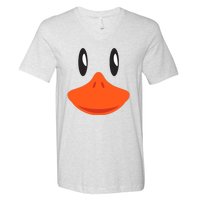 Awesome Cute Duck Face Halloween Costume V-Neck T-Shirt