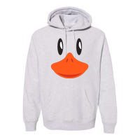 Awesome Cute Duck Face Halloween Costume Premium Hoodie