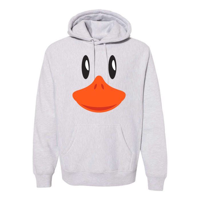 Awesome Cute Duck Face Halloween Costume Premium Hoodie