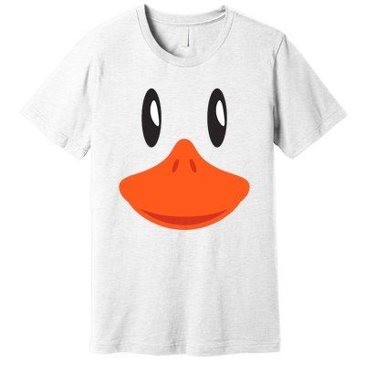 Awesome Cute Duck Face Halloween Costume Premium T-Shirt