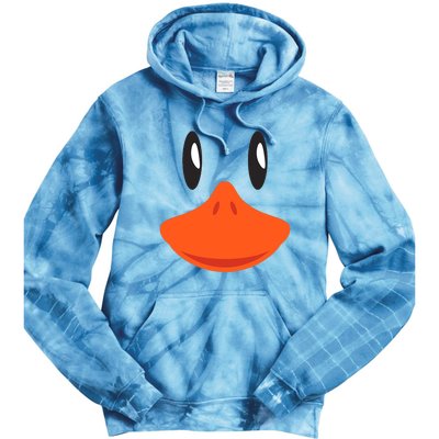 Awesome Cute Duck Face Halloween Costume Tie Dye Hoodie