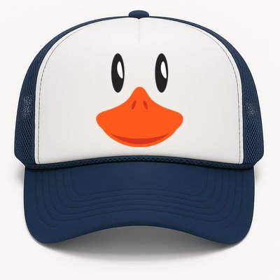 Awesome Cute Duck Face Halloween Costume Trucker Hat