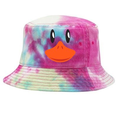 Awesome Cute Duck Face Halloween Costume Tie-Dyed Bucket Hat