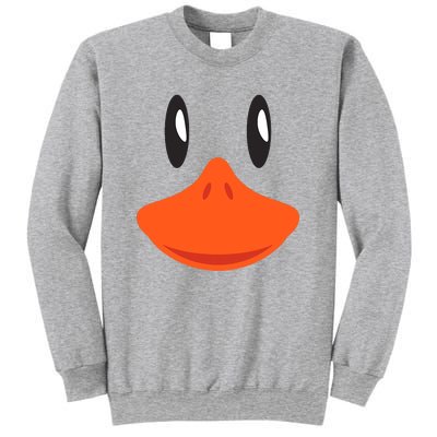 Awesome Cute Duck Face Halloween Costume Sweatshirt