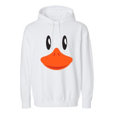 Awesome Cute Duck Face Halloween Costume Garment-Dyed Fleece Hoodie