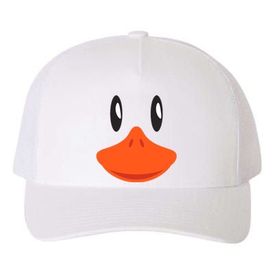 Awesome Cute Duck Face Halloween Costume Yupoong Adult 5-Panel Trucker Hat