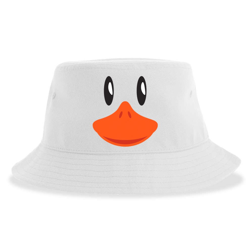 Awesome Cute Duck Face Halloween Costume Sustainable Bucket Hat