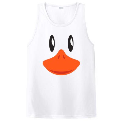 Awesome Cute Duck Face Halloween Costume PosiCharge Competitor Tank