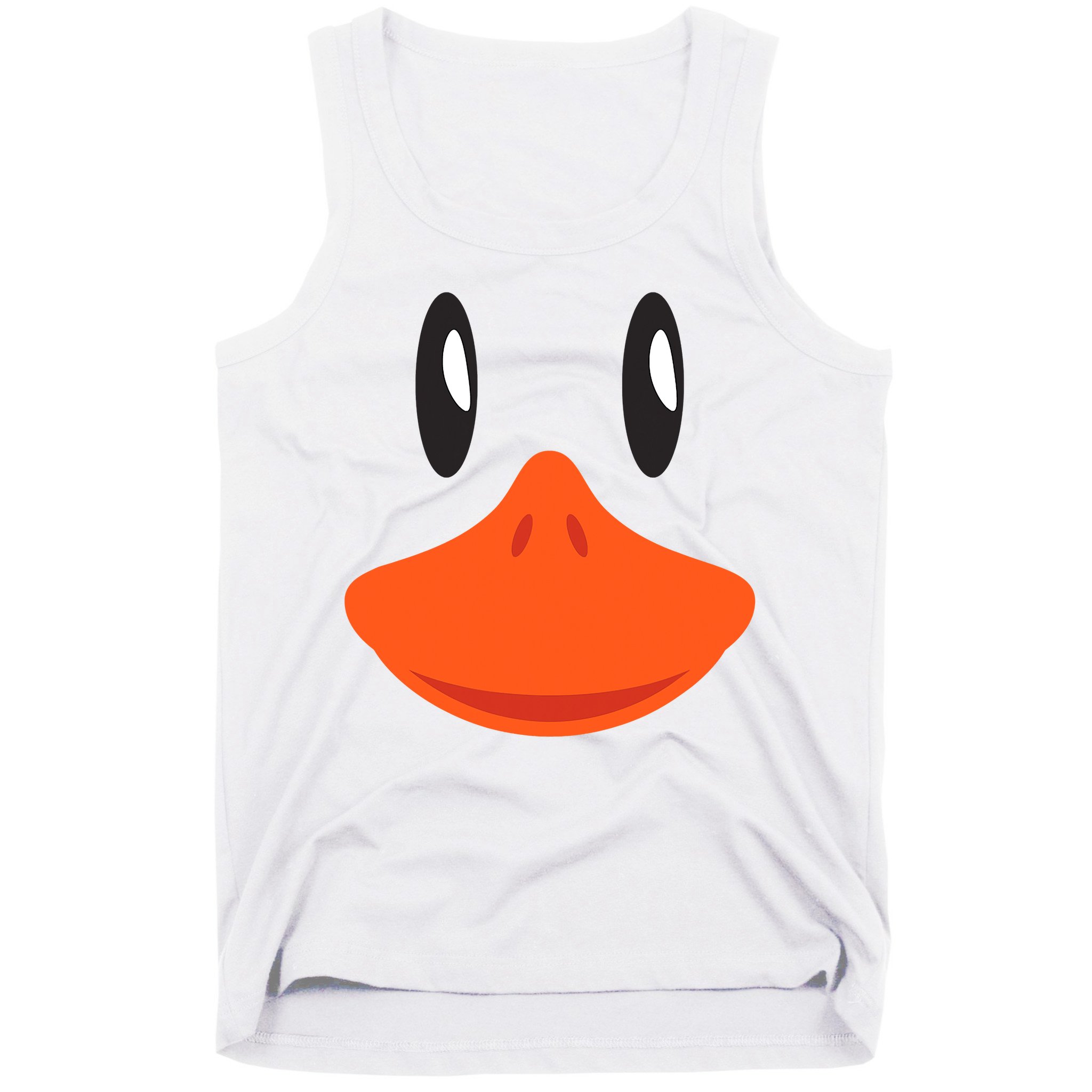 Awesome Cute Duck Face Halloween Costume Tank Top