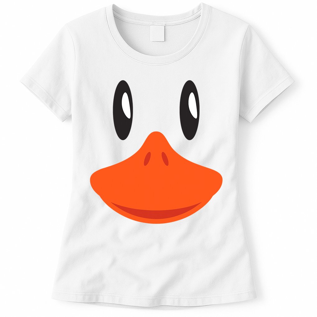Awesome Cute Duck Face Halloween Costume Womens T-Shirt
