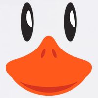 Awesome Cute Duck Face Halloween Costume Womens T-Shirt