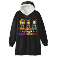 Australian Cattle Dog Halloween Christmas Hallothanksmas Hooded Wearable Blanket