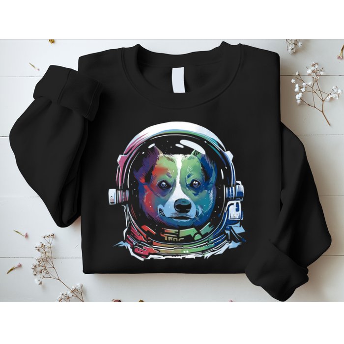 Astronaut Colorful Dog Sweatshirt