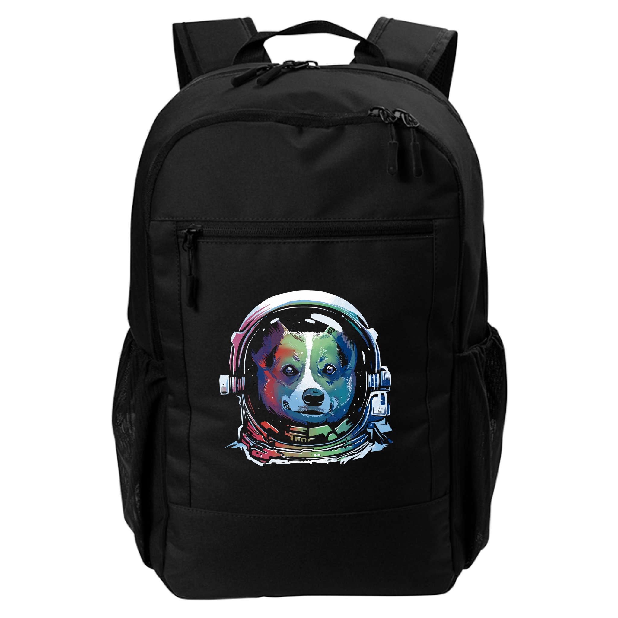 Astronaut Colorful Dog Backpack