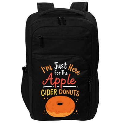 Apple Cider Donuts Apple Picking Impact Tech Backpack