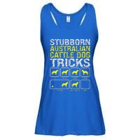 Australian Cattle Dog Stubborn Tricks Ladies Essential Flowy Tank