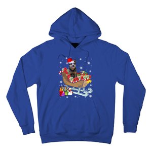 Australian Cattle Dog Christmas Santa Hat Xmas Puppy Lover Gift Hoodie