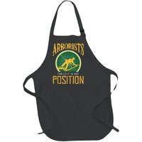 Arborists Can Do It In Any Position Arborist Full-Length Apron With Pockets