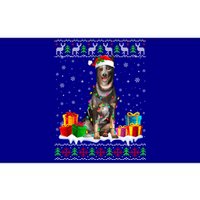 Australian Cattle Dog Ugly Christmas Santa Hat Xmas Dog Gift Bumper Sticker