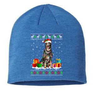 Australian Cattle Dog Ugly Christmas Santa Hat Xmas Dog Gift Sustainable Beanie