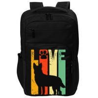 Australian Cattle Dog Red Blue Pet Heeler Retro Cute Gift Impact Tech Backpack