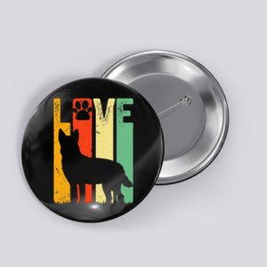 Australian Cattle Dog Red Blue Pet Heeler Retro Cute Gift Button