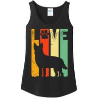 Australian Cattle Dog Red Blue Pet Heeler Retro Cute Gift Ladies Essential Tank